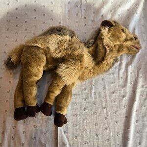 Folkmanis Puppets Plush Camel Stuffed Animal Toy - Brown and Tan